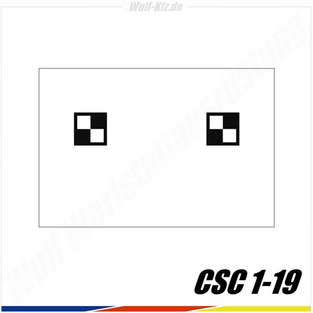 Hella Gutmann CSC-Tool Kalibriertafel Suzuki CSC 1-19